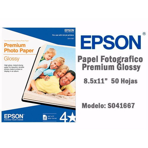 Epson Epson Premium Presentation Paper, Ματ Λευκό, Letter, 50 Φύλλα 1
