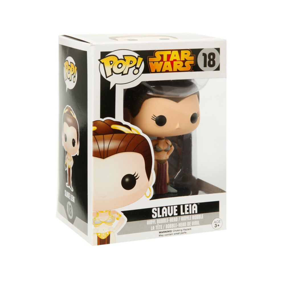 Figura De Acci N Funko Pop Star Wars: Leia Esclava-image