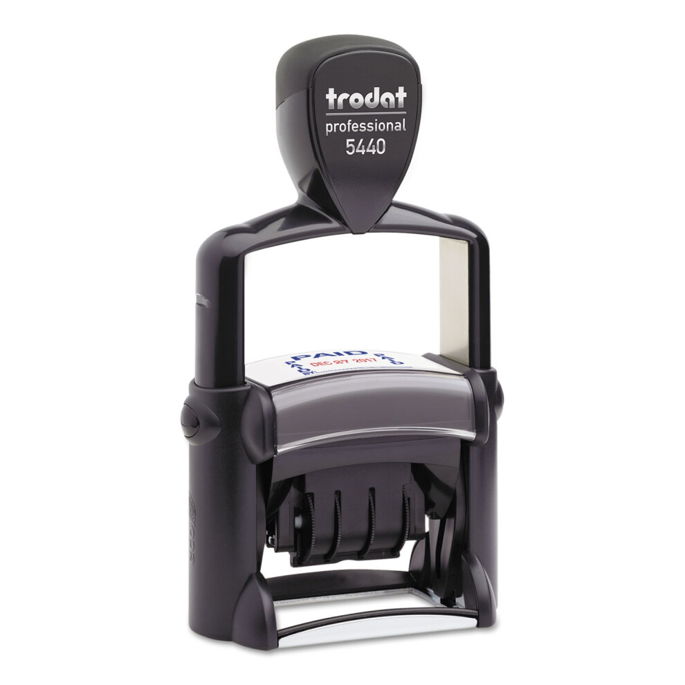 Photos - Other Office Equipment Trodat T5444  Professional 5-in-1 Date Stamp Self-Inking 1 1/8 x 2 Blue/Red USST5444 