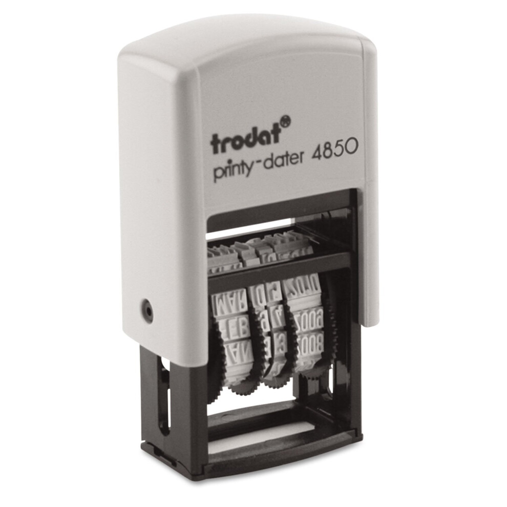 Photos - Other Office Equipment Trodat E4850L  Econ Micro 5-in-1 Message Stamp Dater Self-Inking 1 x 3/4 Blue/Red 
