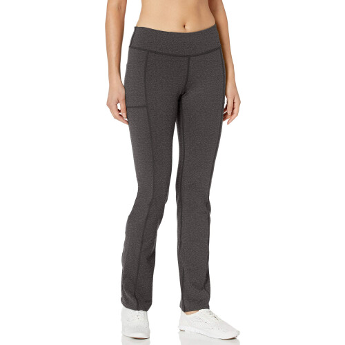 Skechers Skechers Kvinnors Go Walk OG Mid Rise Byxor, Grå, Medium Tall