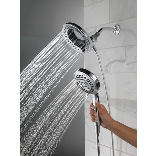 Duche Delta 75687D, Componentes Universais, Cromado 1
