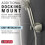 Duche Delta 75687D, Componentes Universais, Cromado 5