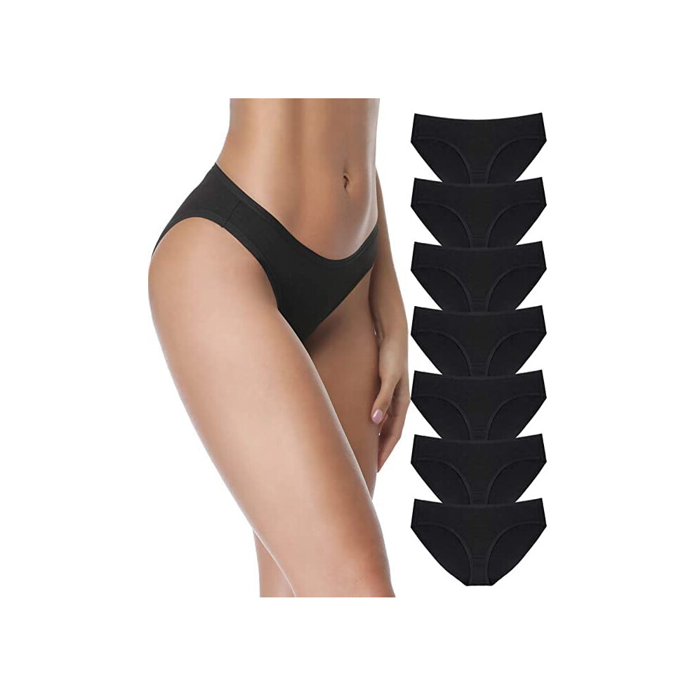 SIMIYA Lot de 7 sous-v   tements confortables et respirants pour femmes XX-La