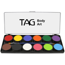 Tag Face & Body Paint - Paleta regular 12 x 10g