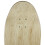 Moose Old School Skateboard Deck (10"""" x 30""""  Natural) 3