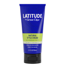 GREAT CLIPS LATITUDE Natural Style Cream | Haargel fr Mnner | Geringer Halt + geringer Glanz | 5,1 Unzen