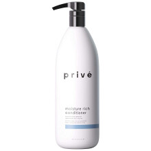 Der feuchtigkeitsreiche Conditioner von Prive pflegt trockenes Haar, glttet Frizz und enthlt Bio-Sheabutter (ca. 100 g).