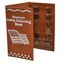 Rhode Island Novelty Red 3,5 X 6 Museum Penny Holder Book Two Per order