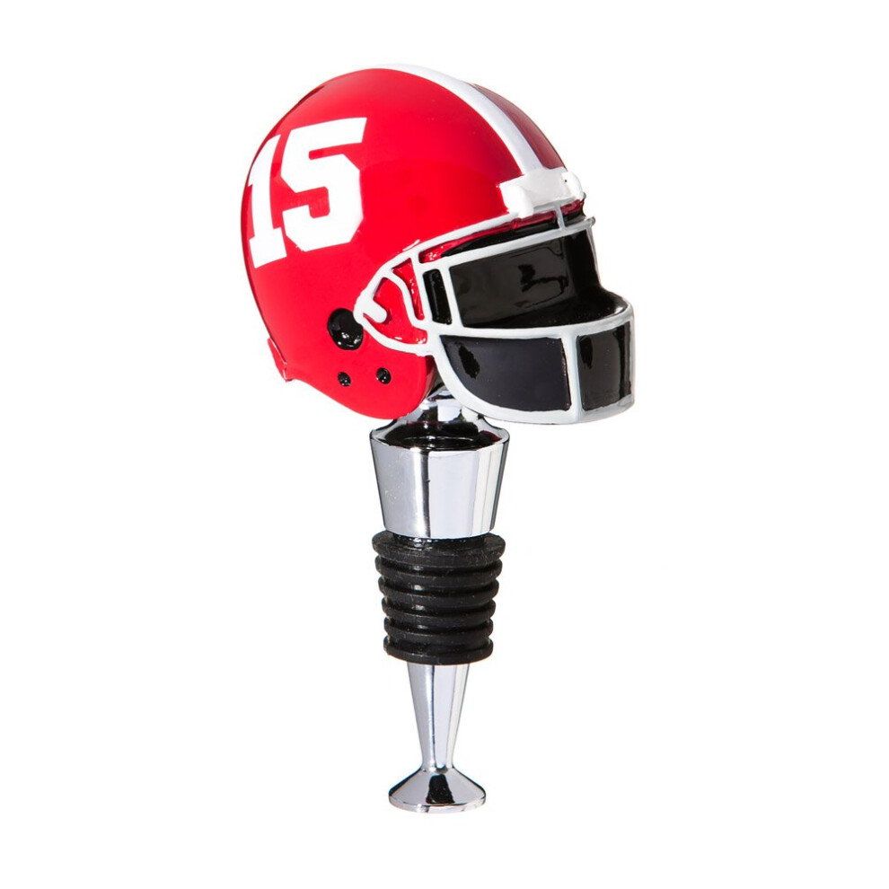 Tap N De Vino Evergreen Enterprises Ncaa Alabama Crimson Tide, Estilo Casco De F Tbol, Colores Del Equipo, Talla Nica-image