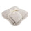 Barefoot Dreams CozyChic Ribbed Throw  Almond  54""x72"" 1