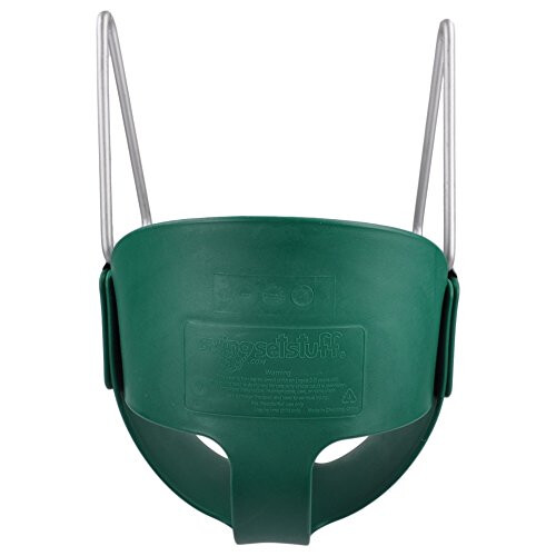 Swing Set Stuff Highback Full Bucket (gr  n)    nur Sitz    mit SSS-Logo-Aufkleber 2