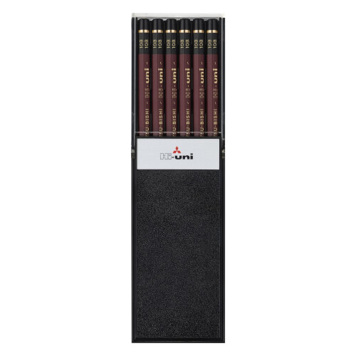 Μολύβι Uni Hi - 10B - Συσκευασία 12 τεμ (HU10B)