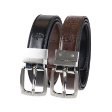Dockers Boys Big Reversible Dress and casual Belts, BrownBlack, Large