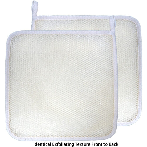 Aquasentials Gentle Weave Bath Cloth (2 Cloths) 2