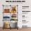 (12-cube) Cube Wire Storage Shelves, Versatile DIY Bookcase and Shelving Unit 5