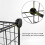 (12-cube) Cube Wire Storage Shelves, Versatile DIY Bookcase and Shelving Unit 6