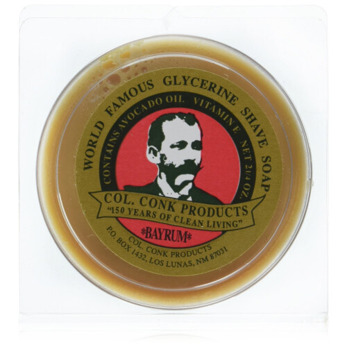 Colonel Conk Σαπούνι Ξυρίσματος Bay Rum 2.25 Οζ (Συσκευασία 3 τεμαχίων)