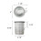 Bosch Thunder Group Mätkopp, 2 Quart, Silver 2