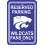 NCAA Kansas State Wildcats 12 por 18 polegadas Pl   stico Sinal de estacionamento 1