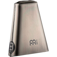Meinl Percussion Handheld Cowbell, 6 1/2" Borstad stål - Inte tillverkad i Kina - Låg ton, 2-års garanti (STB65H)