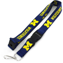 Aminco NCAA Michigan Wolverines Team Lanyard Yellow