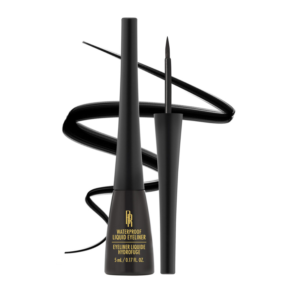Black Radiance Waterproof Liquid Eyeliner  Black Velvet  0.17 Fluid Ounce-image-OPC-PFNGXKW-NEW
