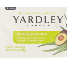 Yardley London Fresh Aloe Två Bar Såpa - 4.25 oz