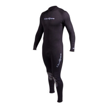 Neosport 5mm Neopren-Overall mit Rei  verschluss hinten f  r Herren, Schwarz, S