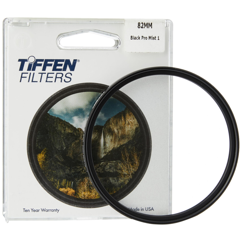 Filtre de diffusion pour appareil photo Tiffen 82BPM1 82 mm noir Pro-Mist 1