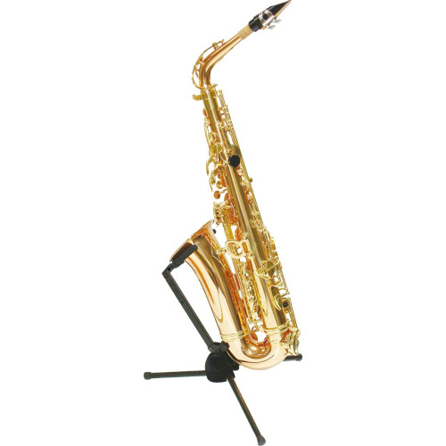 Hercules DS431B Travlite Σταντ Σαξοφώνου Alto, Μαύρο 1