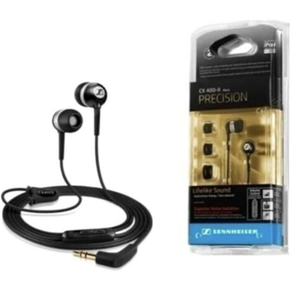 Sennheiser Cx400 Ii Street In-Ear Headphones 200 Earphones Black