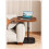 C-Shaped Flip Sofa Side End Table Small Coffee Laptop Table 45cmx30cm 3