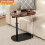 C-Shaped Flip Sofa Side End Table Small Coffee Laptop Table 45cmx30cm 6