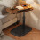 C-Shaped Flip Sofa Side End Table Small Coffee Laptop Table 45cmx30cm 8