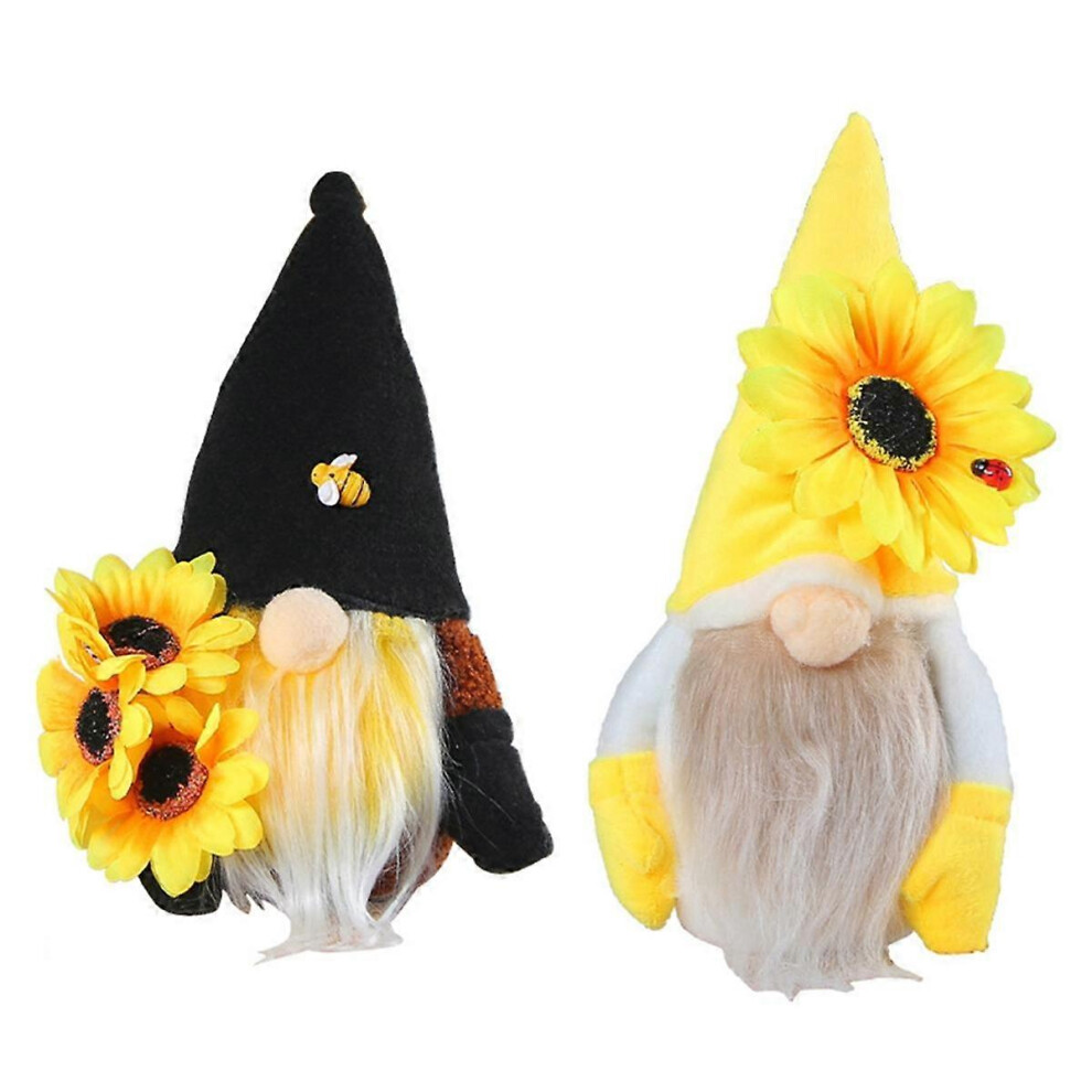 Swedish bee plush toy, home and kitchen decoration, 2 pieces, handmade, symbol of good luck