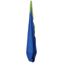Light Up Kids Pod Swing Seat,Therapeutic Sensory Swing,Hug Ceiling Snuggle Swing, Adjustable Fabric Hammock Blue