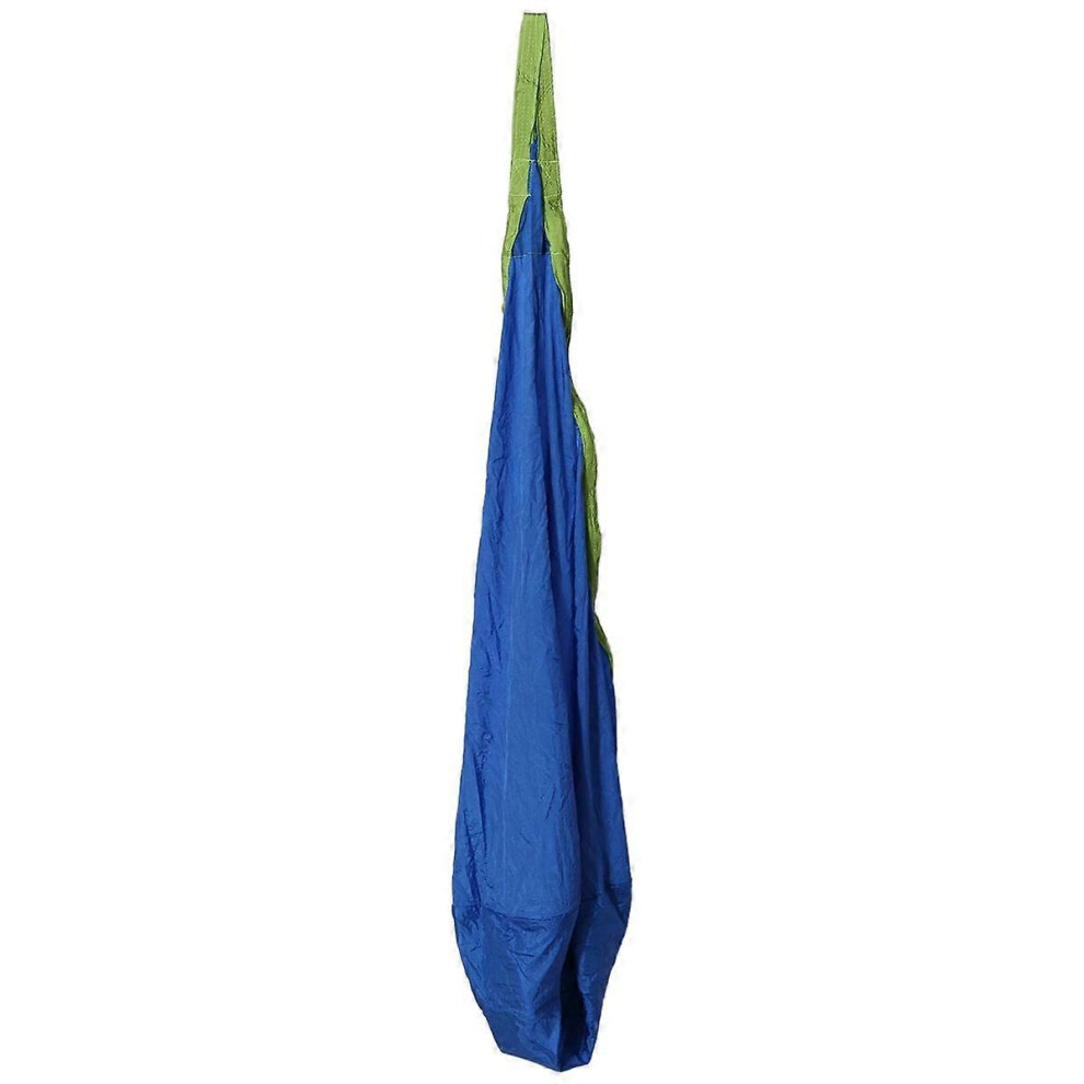 Light Up Kids Pod Swing Seat,Therapeutic Sensory Swing,Hug Ceiling Snuggle Swing, Adjustable Fabric Hammock Blue