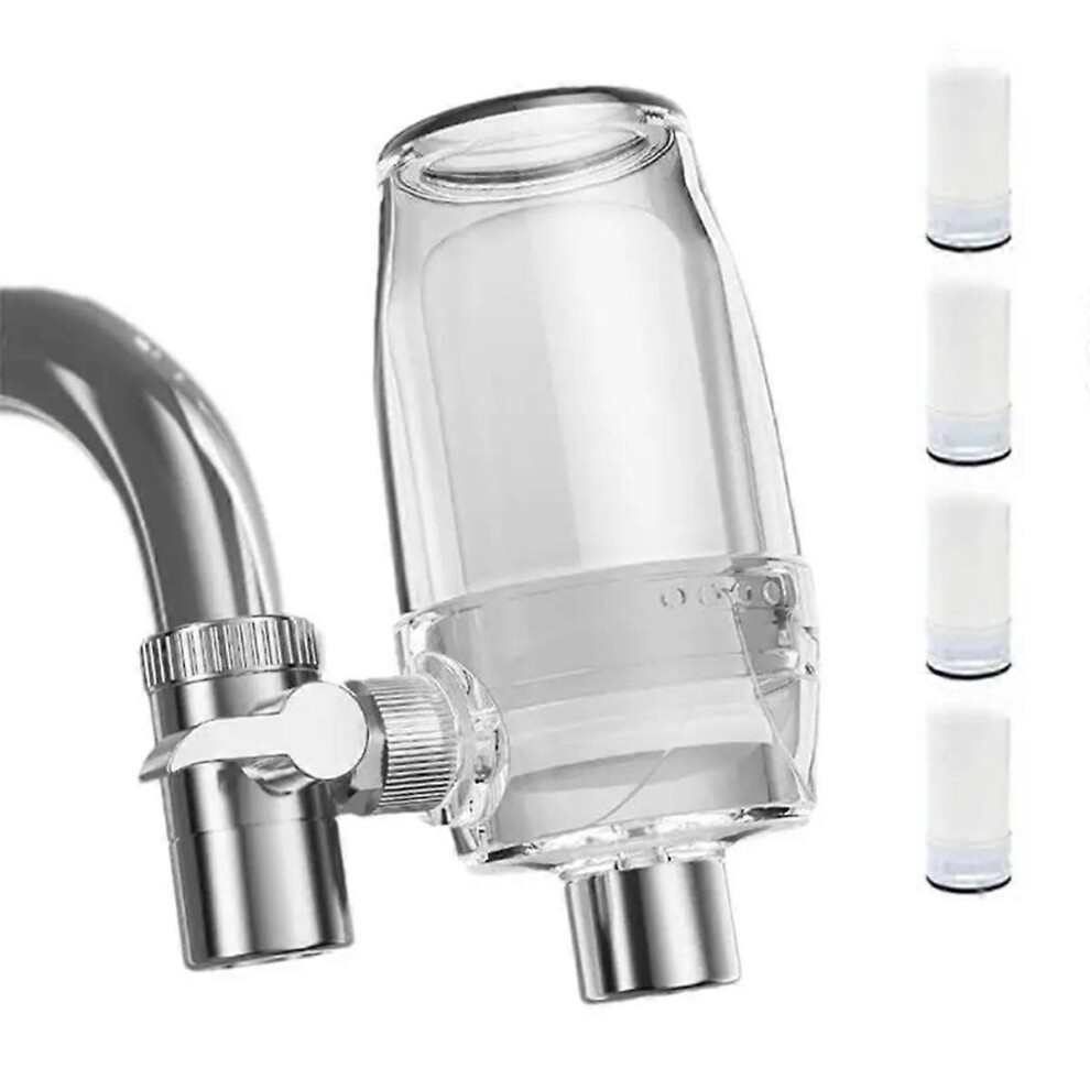 Faucet Water Filter 2 Modes Sink Water Filter 360-Degree Rotating Bathroom Faucet Filter Sink Faucet Water Filter System