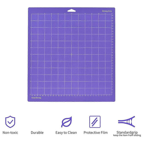 4PCS 12 X 12 Inch Repl Ment Cutting Mat Adhesive Gridded Cutting Mats for Silhouette Cameo Cutting Explore Plotter 2