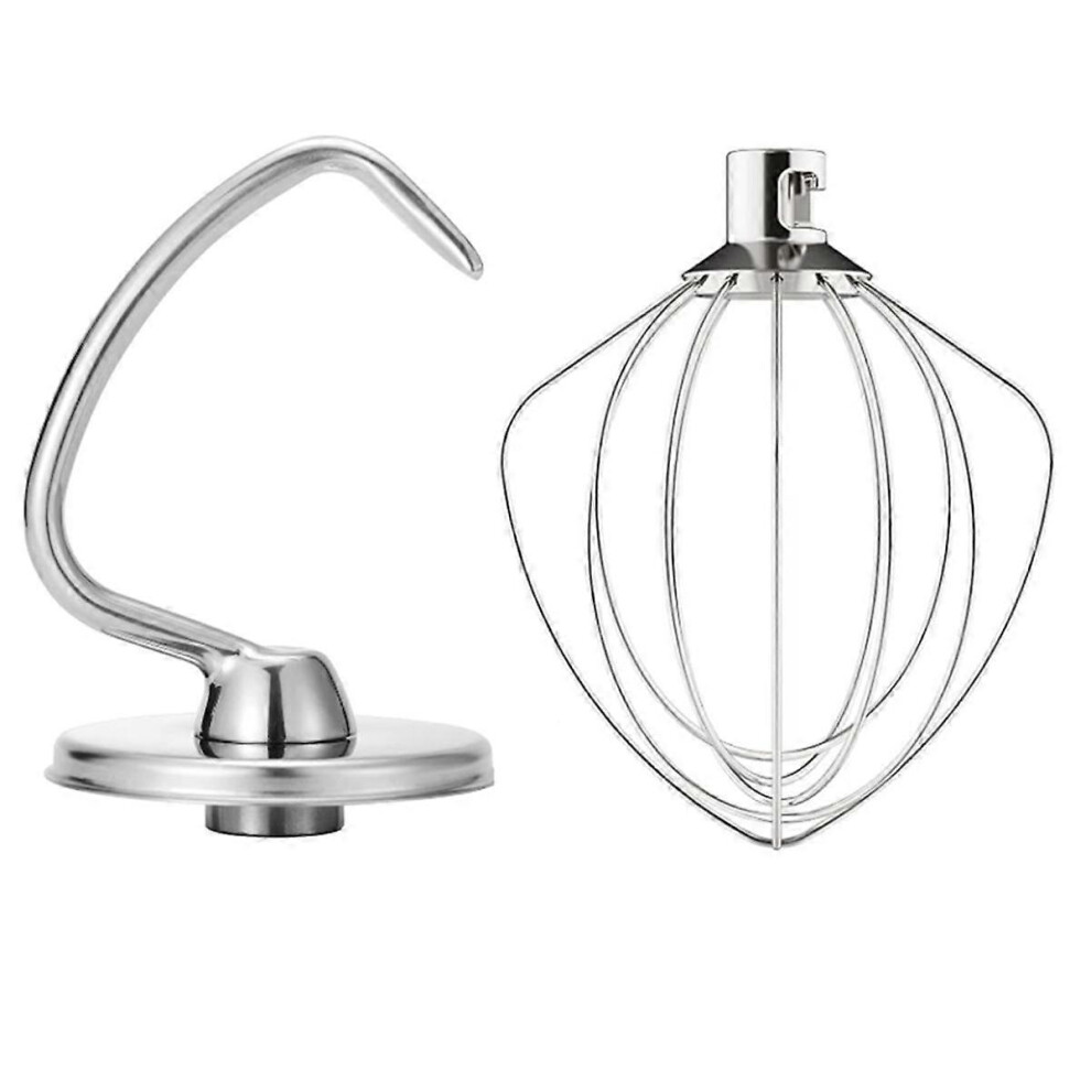 Mixers Accessories K45WW Wire Whip K45DH Dough Hook Attachment for 4.5-5Q for Tilt- Stand Mixer Attachment