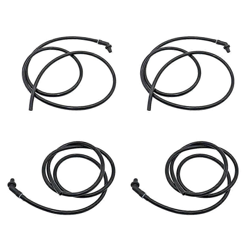 4Pcs Car Sunroof Drain Tube Hose Pipe Front & Rear Fits For Lr3 Lr4 Eeh500100 Eeh500110 5415817206517
