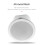 Built-In Amplifier Full Range Bluetoothback Cover Home Theater Background Music Ceiling Speaker(C) 1