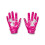 Under Armour Under Armour αγορίστικα γάντια ποδοσφαίρου F8, Tropic Pink/Metallic Silver, Youth Medium 4