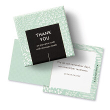 Compendium ThoughtFulls Pop-Open Cards - Bedankt - 30 Pop-Open Cards, elk met een andere inspirerende boodschap erin
