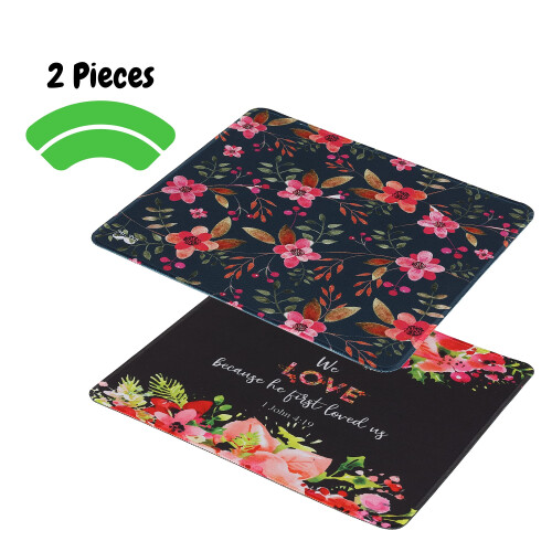 Mr. Pen- Floral Mouse Pad  2 pcs  Mouse Pad  Cute Mouse Pad  Mouse Pad 2