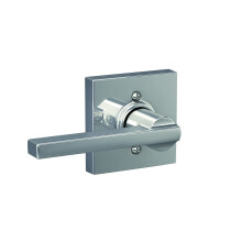 P ka Schlage F170 LAT 625 COL Latitude s lemom Collins, neot caj ca sa klucka na dvere, leskl chr m