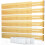 SpaceAid Bamboo Dirker Dividers with Labels Kitchen Adjustable Dather Organizors Organization Extensible pour les commodes de bureau a domicile e 1