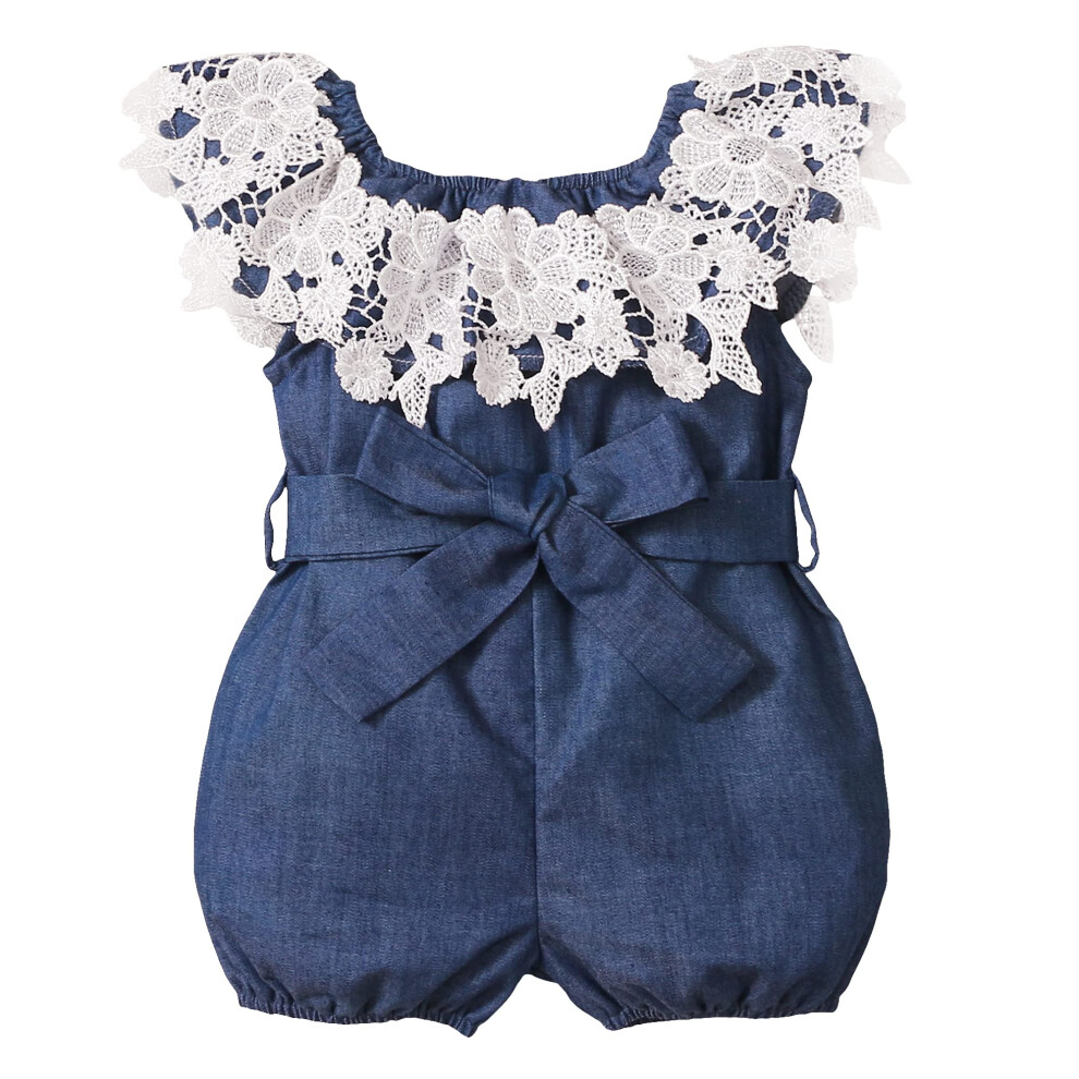 XUANHAO V   tements pour b   b    Fille Combinaison une pi   ce pour b   b    fille Combinaison en jean