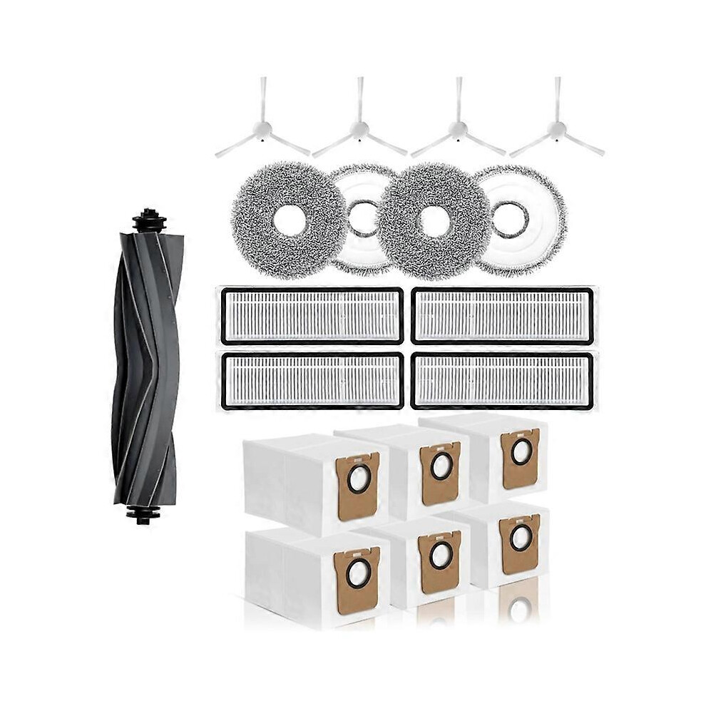 For L10S Ultra L10 Ultra Robot Vacuum Main Side Brush Hepa Filter Mop Cloth Dust Bags Spare Parts